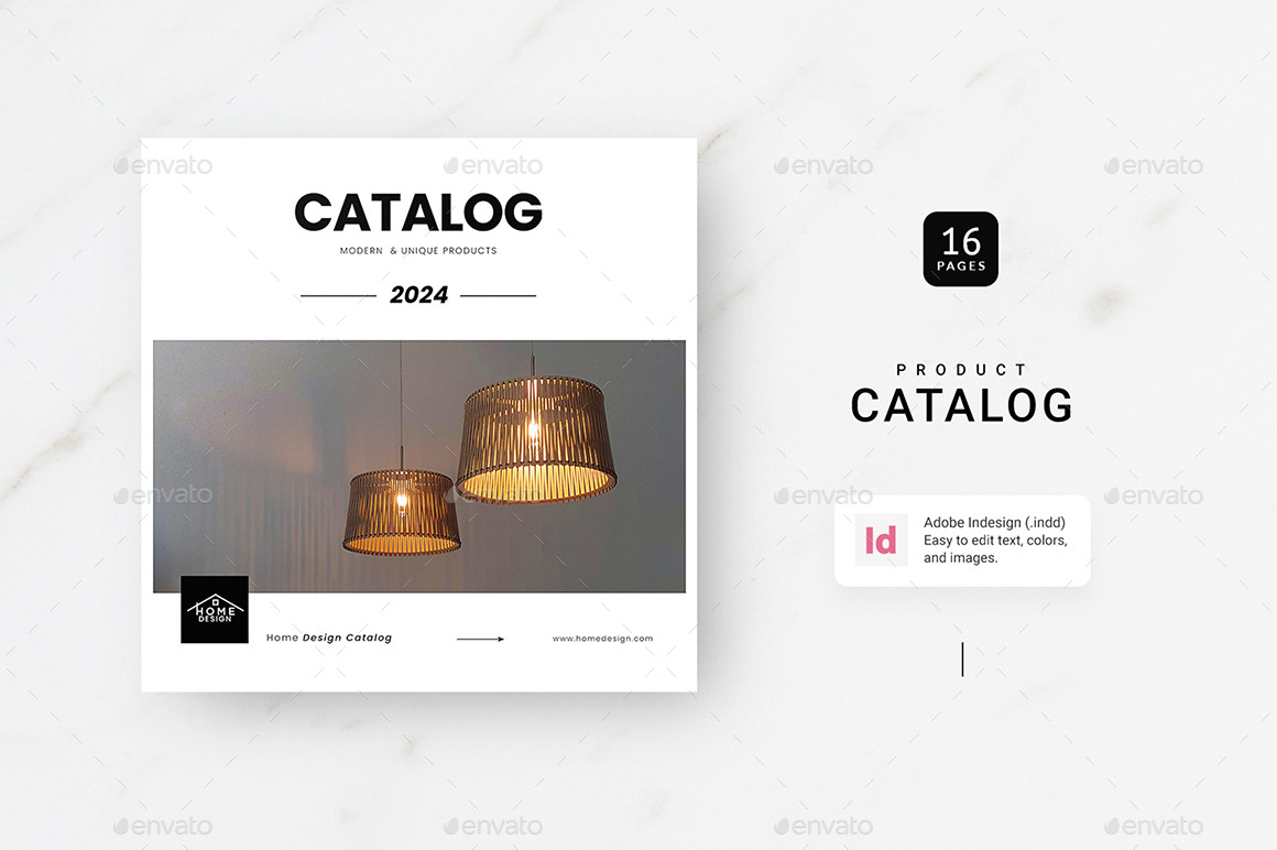 Square Catalog Brochure Template, Print Templates GraphicRiver